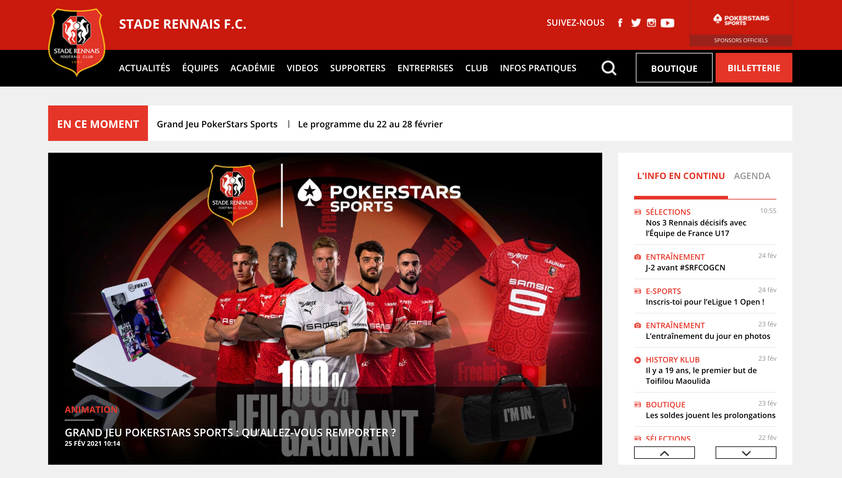 favourite-interactive-marketing-campaigns-march-stade-rennais-homepage